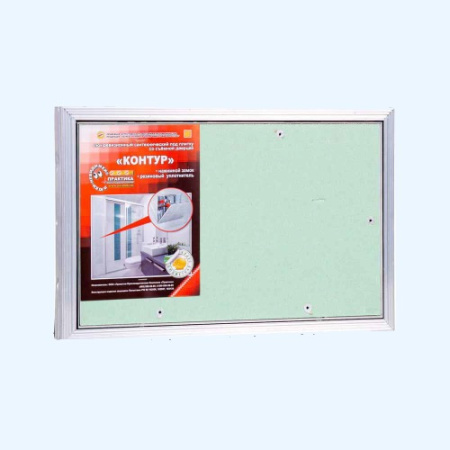 КР 30х20 КОНТУР 2.0 Люк под плитку со съемной дверцей и нажимным замком